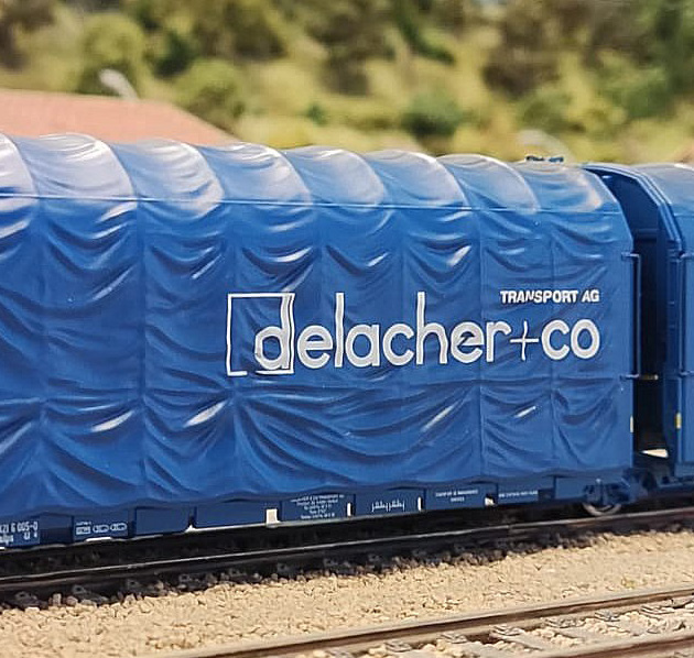 SNCF Schiebeplanenwagenspaar "Delacher" Ep.V