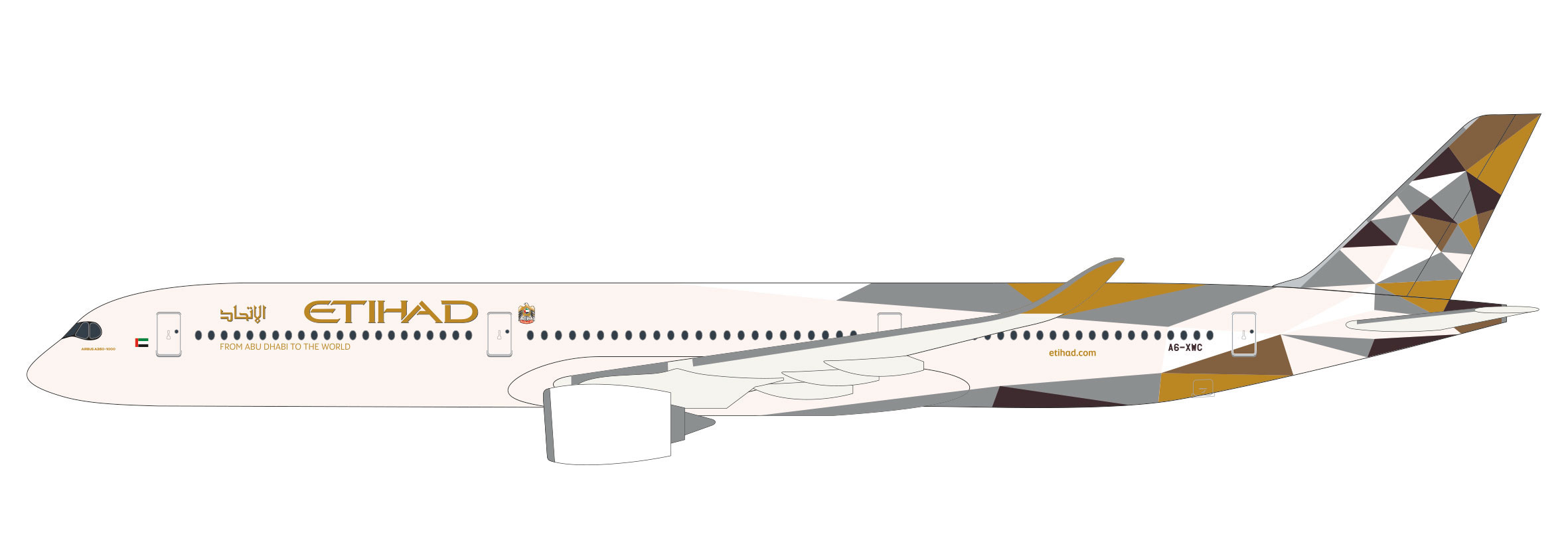 Etihad Airways Airbus A350-10 