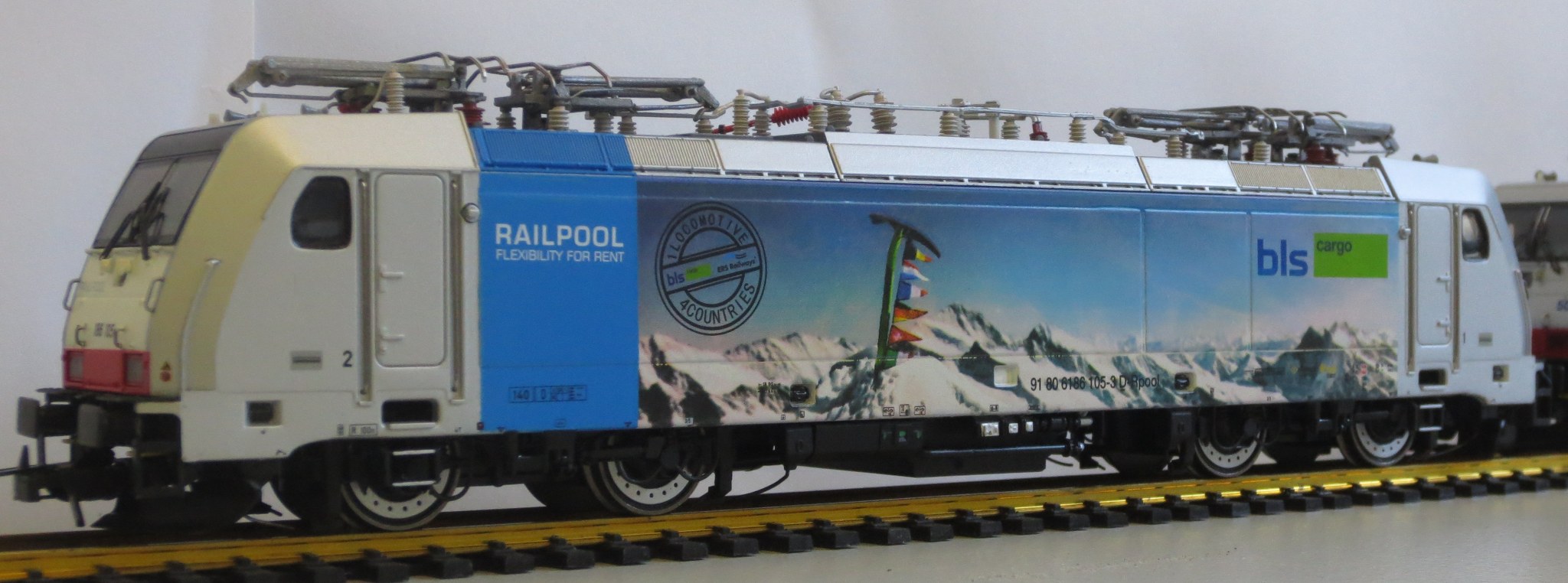 BLS Re486 108 Railpool DCCSou EP6, mit DigitaldecoderDCC+SOUND, Exklusiv Modell ACME Schweiz