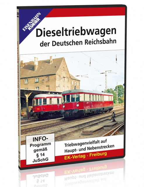DVD Dieseltriebwagen der DRG- Deutschen Reichsbahn - Triebwagenvielfalt auf Haupt- und Nebenstrecken