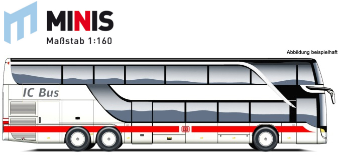Setra Bus S431 DT IC-Design 