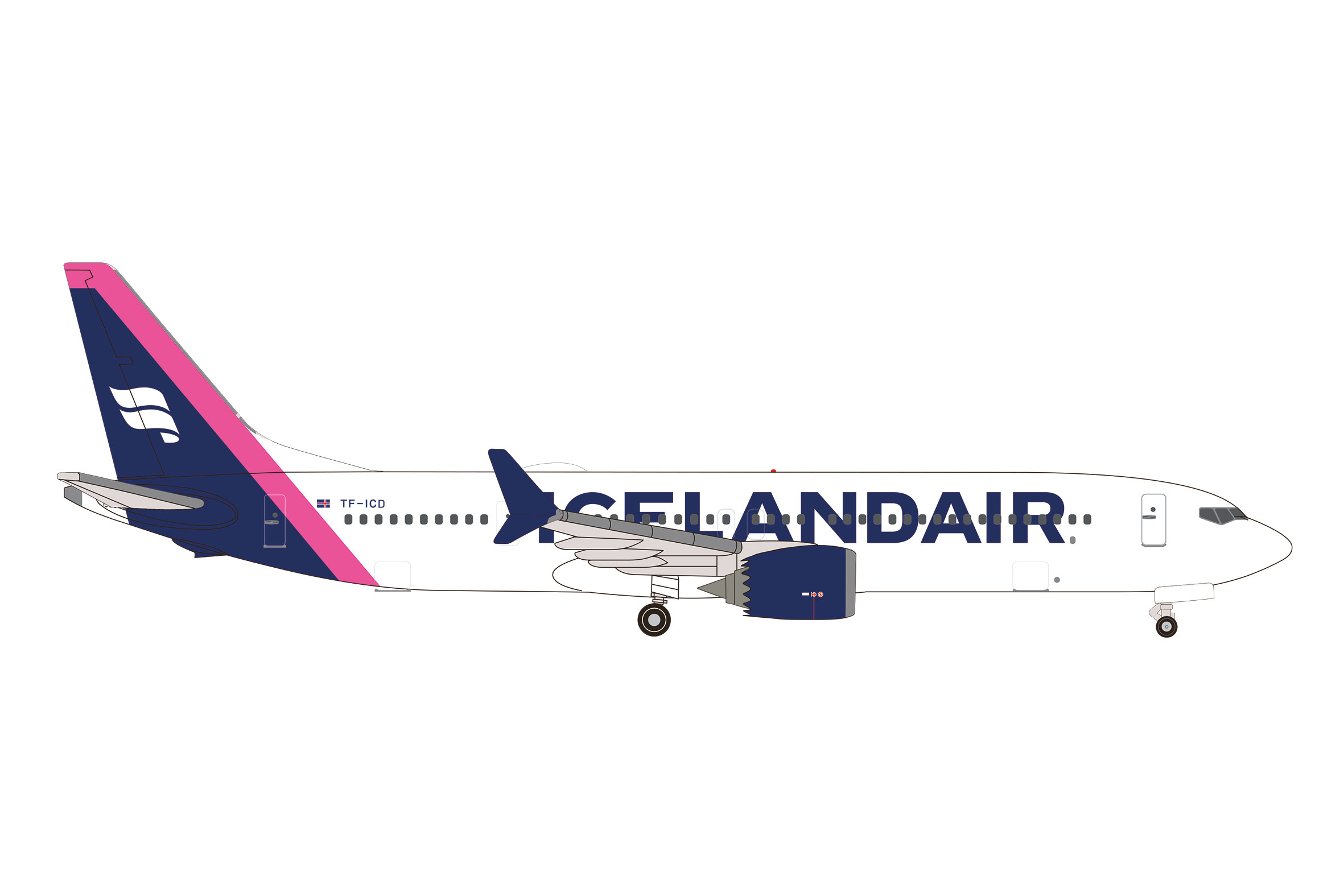 Icelandair Boeing 737 Max 9 - 