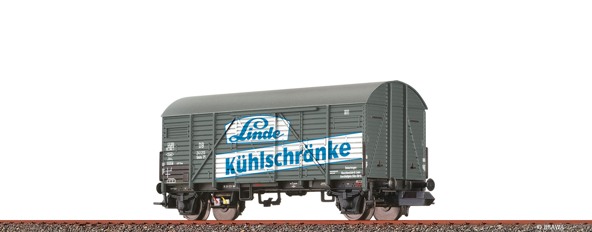 DB gedeckter Güterwagen Ep.III "Linde Kühlschränke"