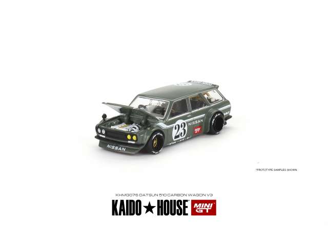 Kaido House Datsun 510 V3 grün 1:64