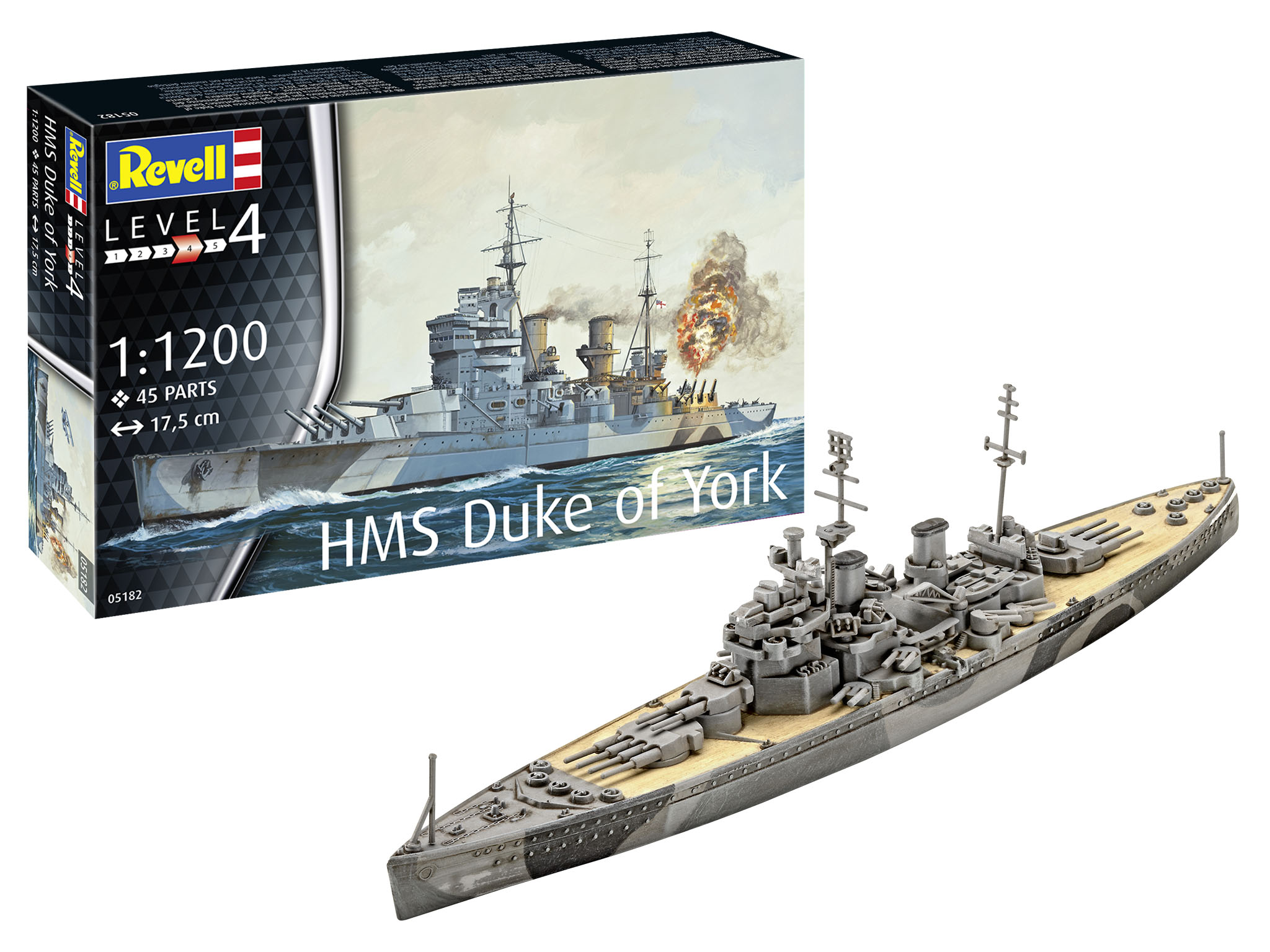 1:1200 Battleship HMS Duke of York