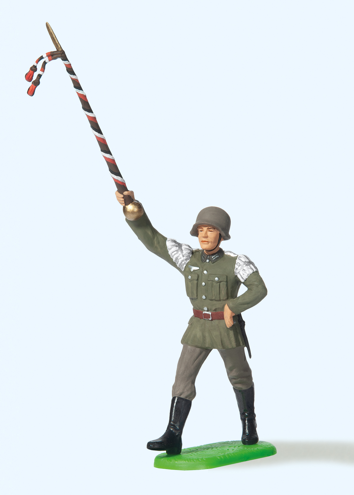Tambourmajor Wehrmacht im Marsch, Sammlerfigur "Wehrmacht. Deutsches Reich 1935-45", 1:25