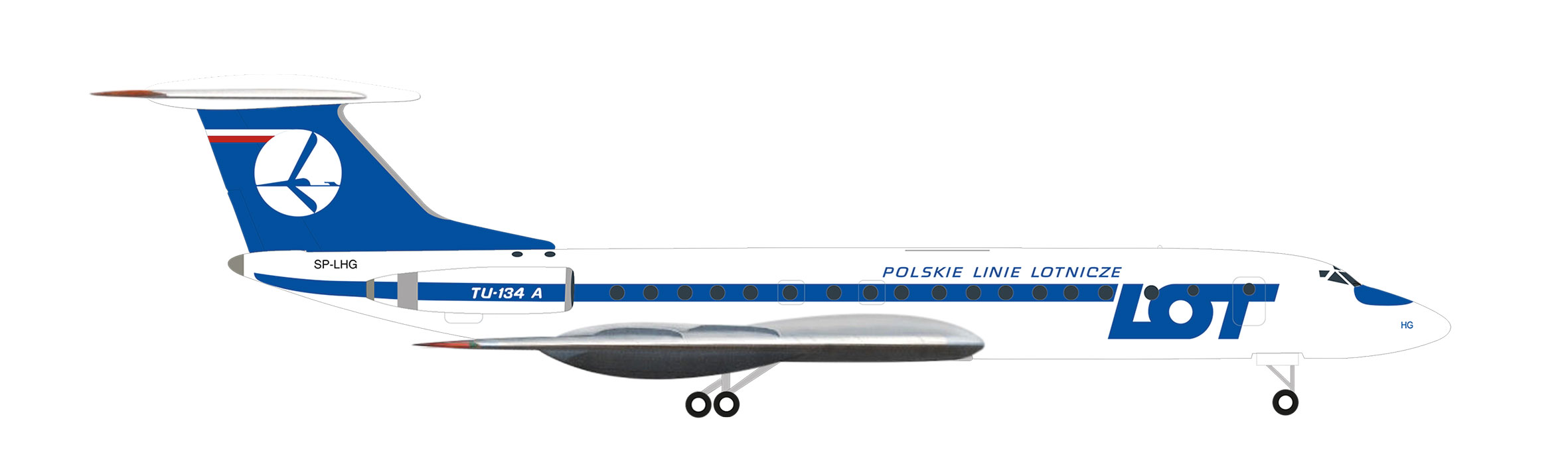 LOT Polish Airlines Tupolev T 