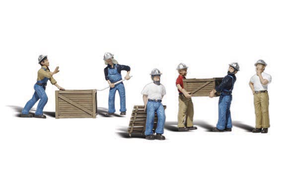 N Dock Workers - Figuren Hafenarbeiter