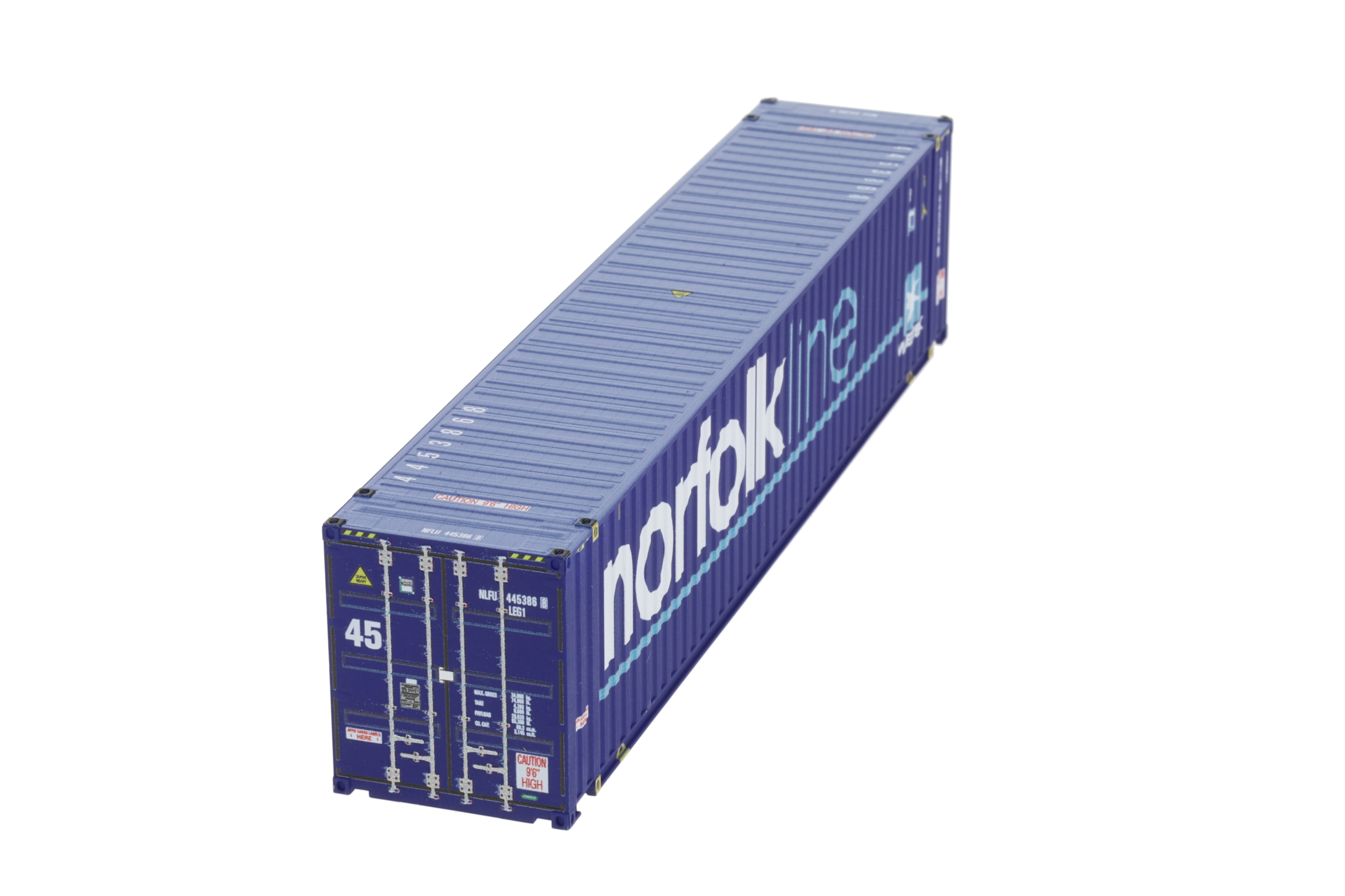 1:87 45´Container NORFOLKLINE WB-A HC (Euro), JINDO, # NFLU 445386