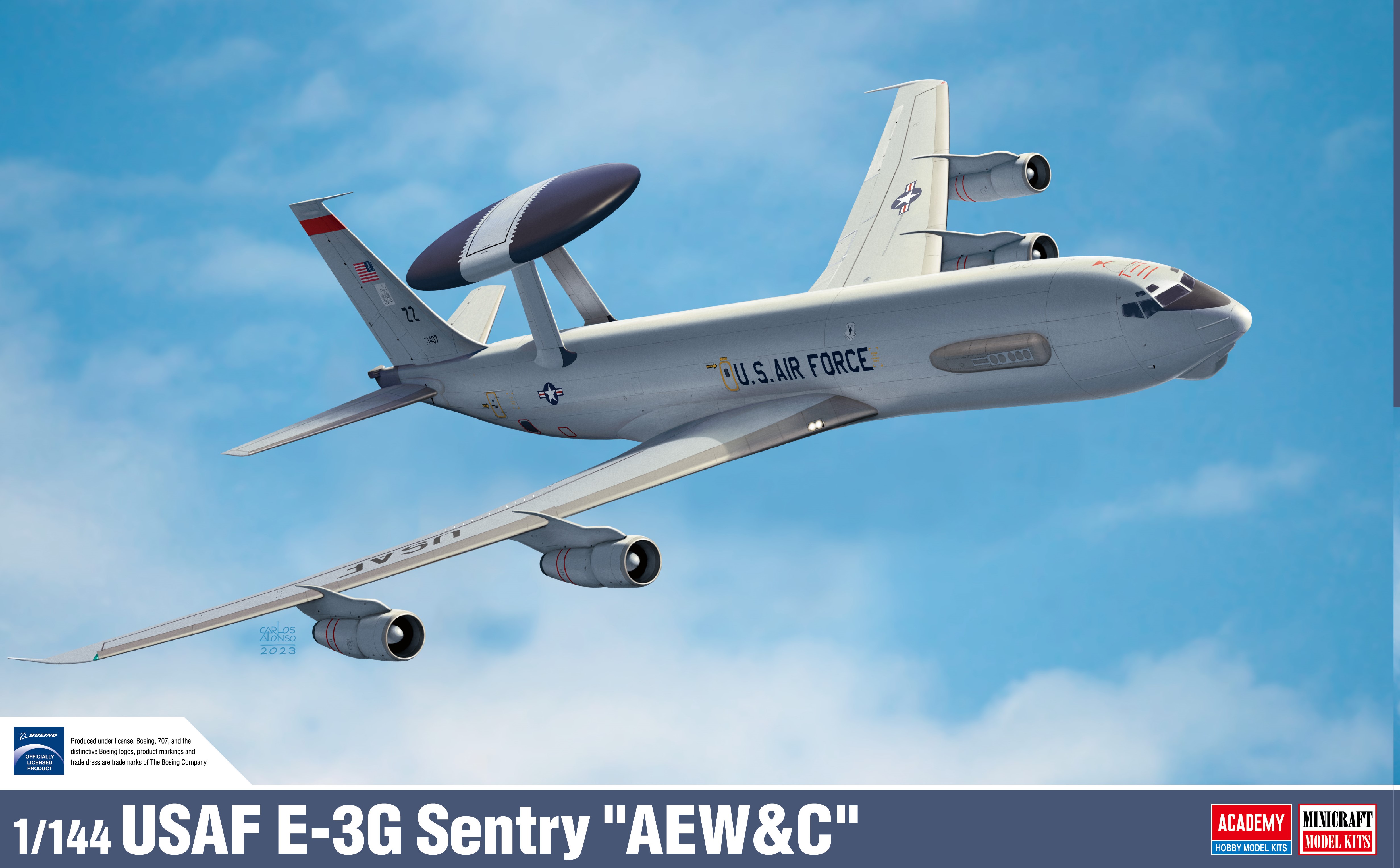 1:144 USAF E-3G SENTRY AEW&C 