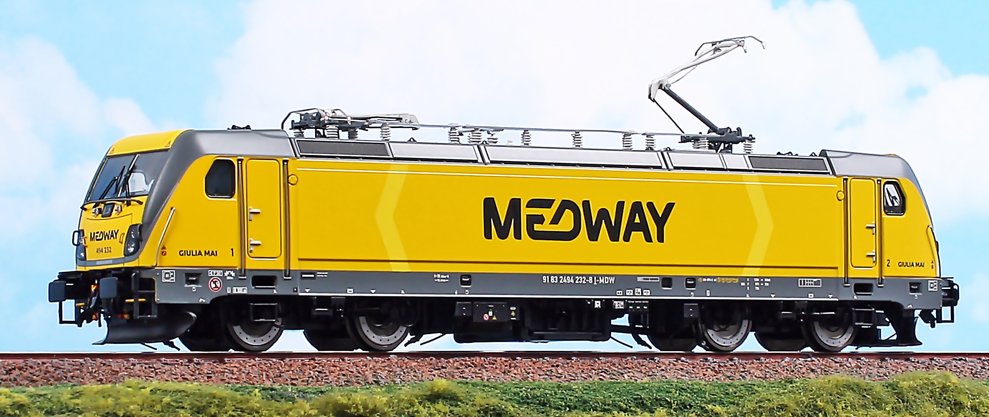 Medway E-Lok Traxx BR494 Ep.6 DC