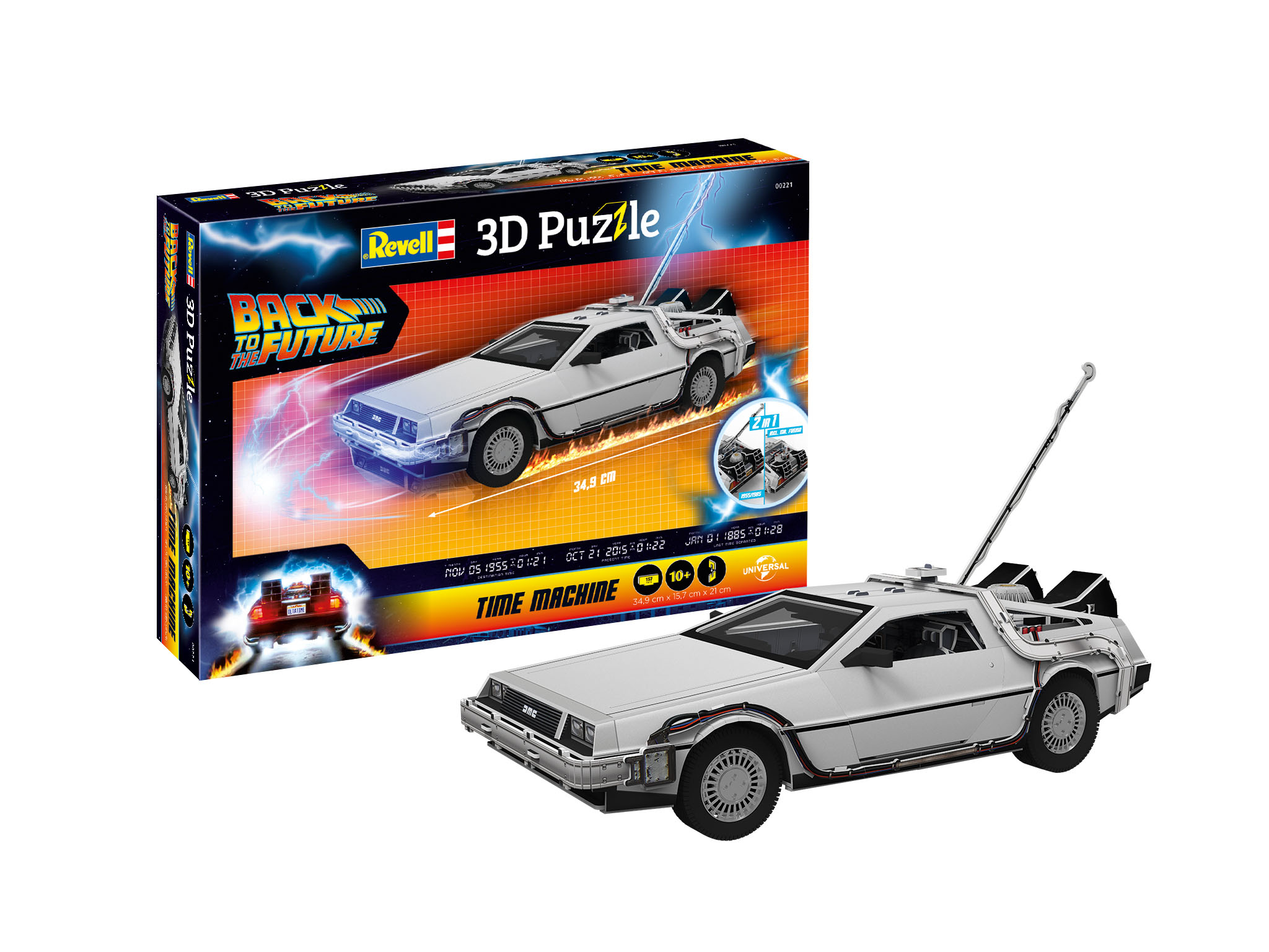 3D Puzzle DeLorean Back to the future