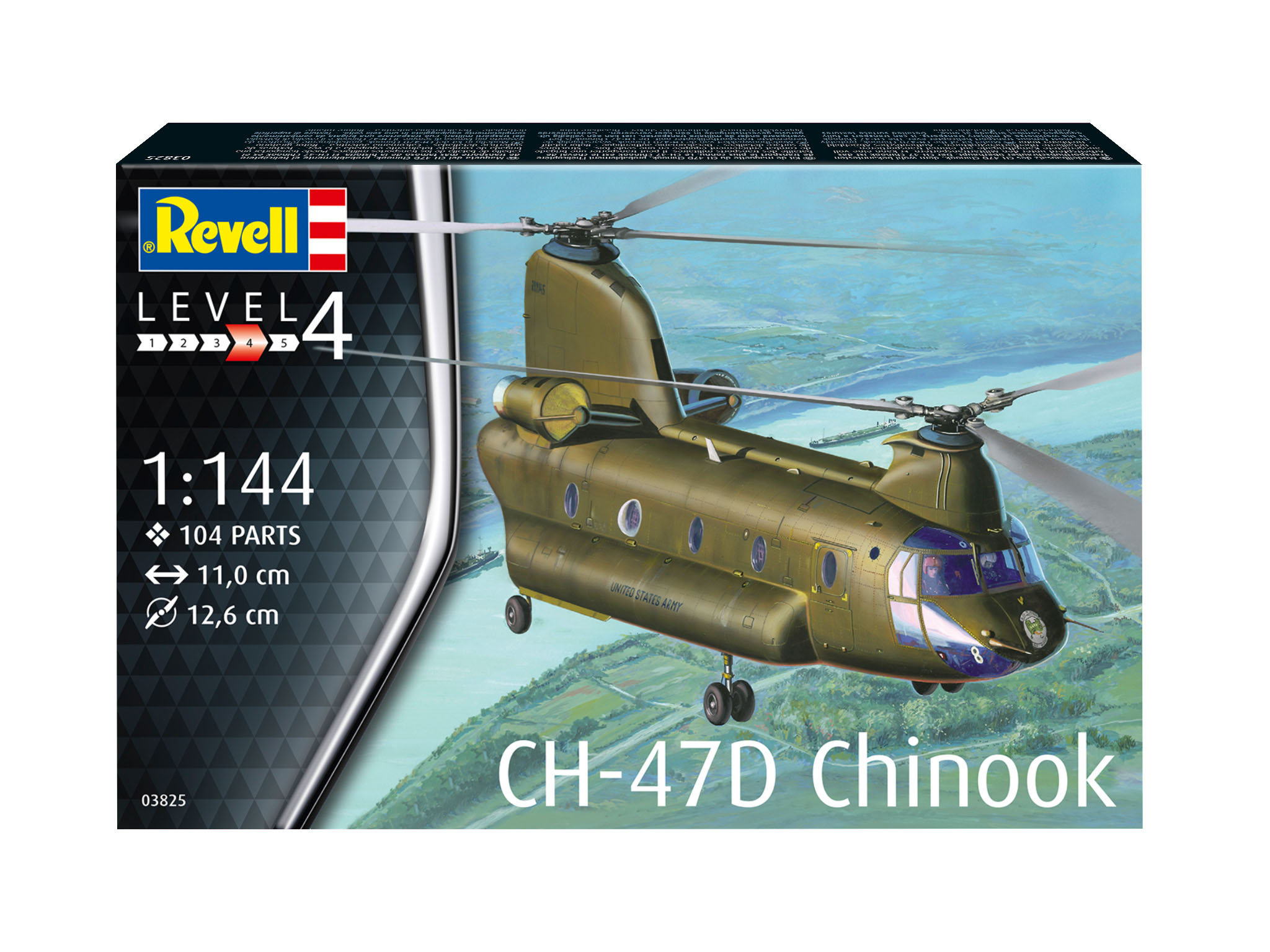 1:144 CH-47D Chinook 