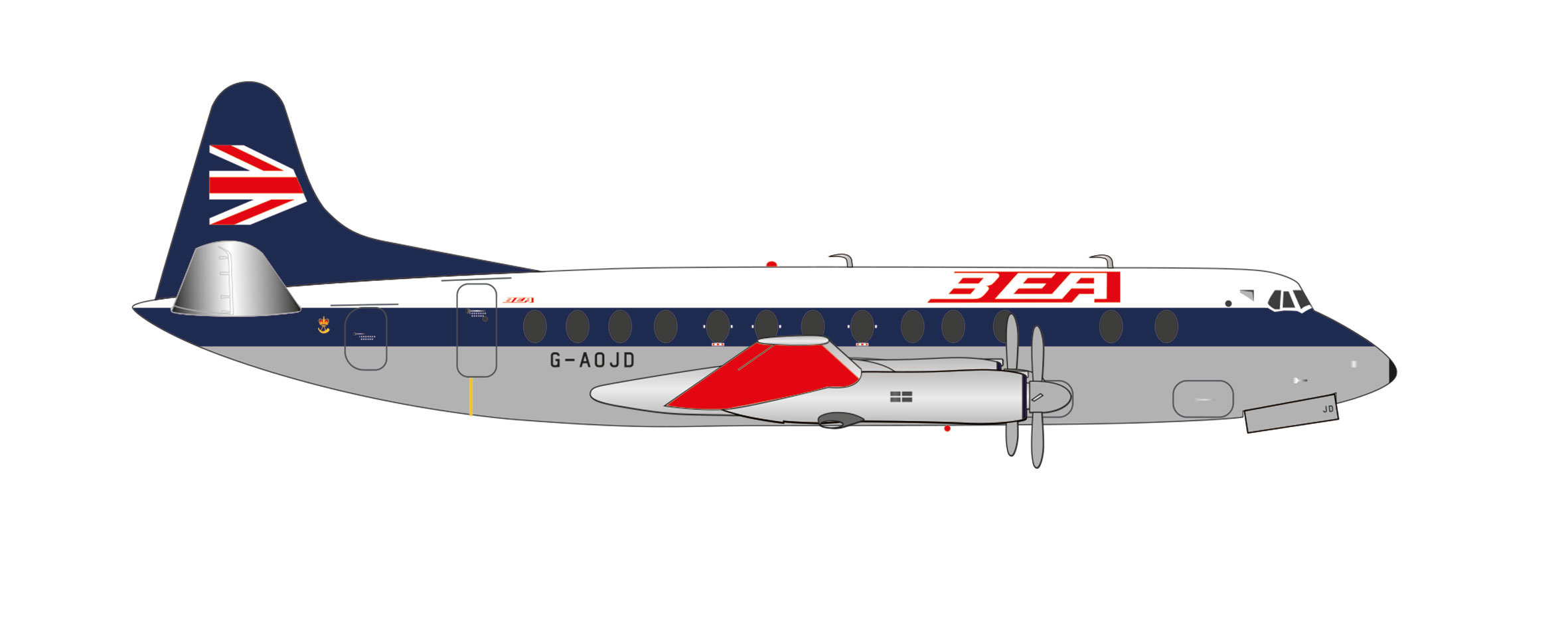BEA Vickers Viscount 800 - 