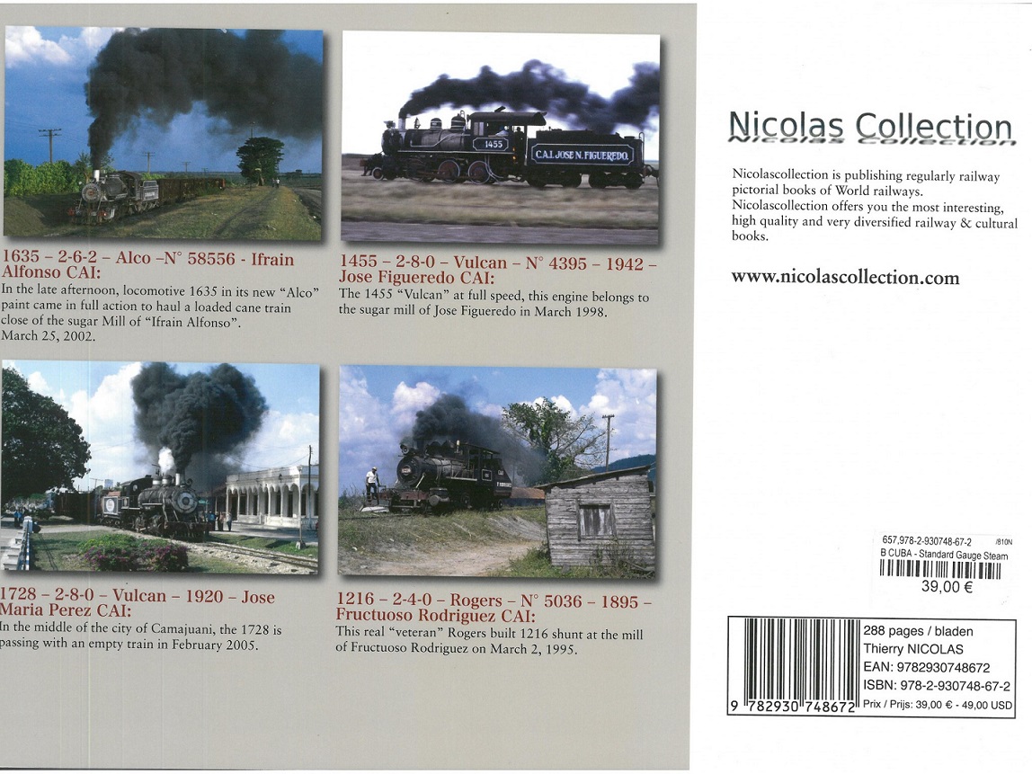 B CUBA - Standard Gauge Steam World Collection - Autor: Thierry Nicolas