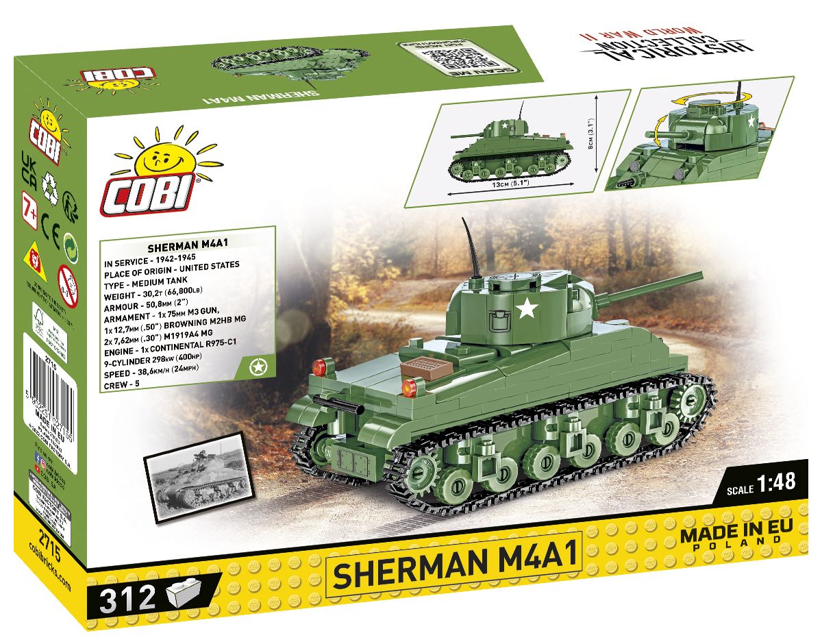 1:48 US Sherman M4A1 