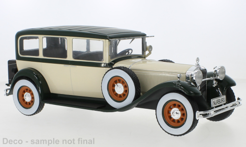 MB Typ Nürnberg (W08)`1928bei Mercedes Benz 460/460K beige/ dunkelgrün