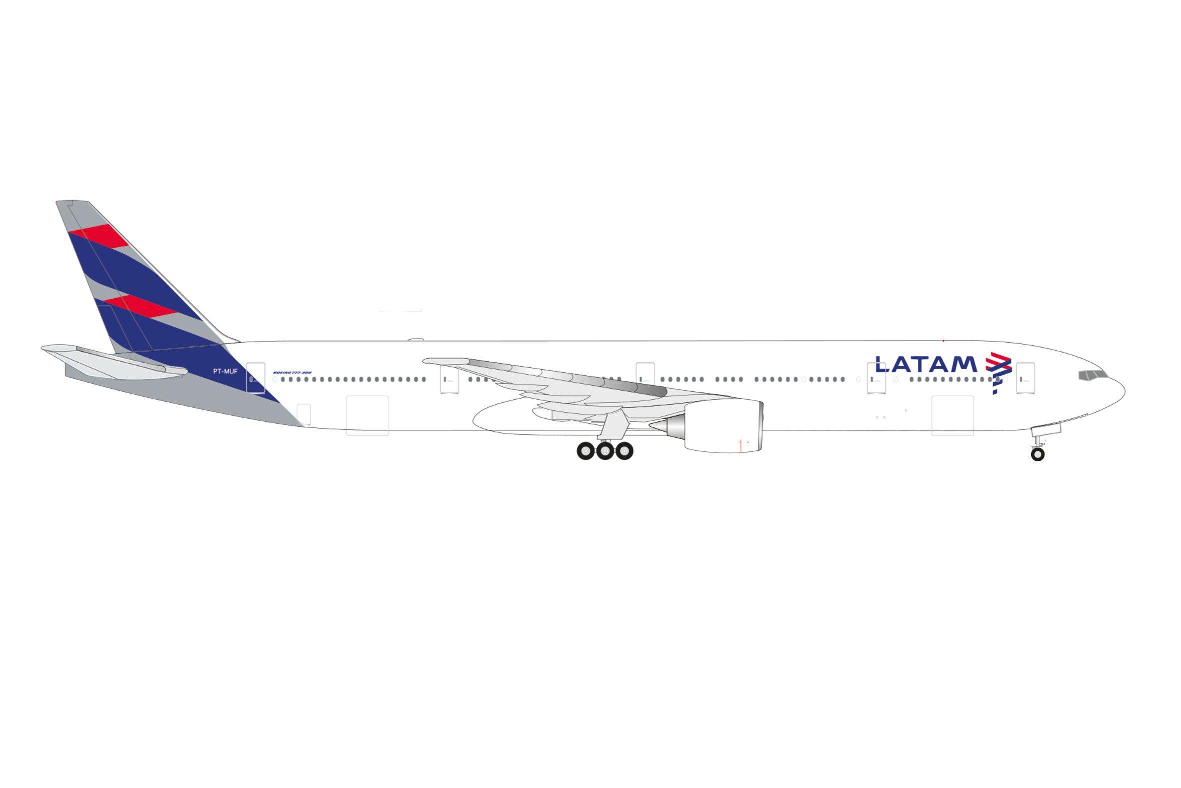 B777-300ER LATAM Airlines 