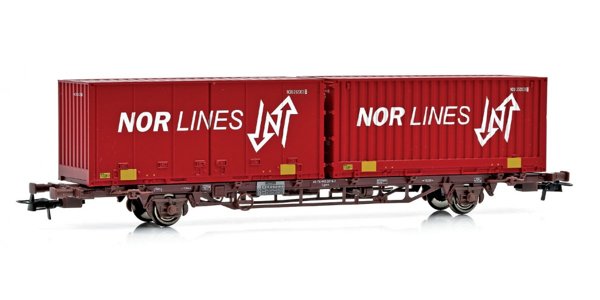NSB Containerwagen Nor Lines 