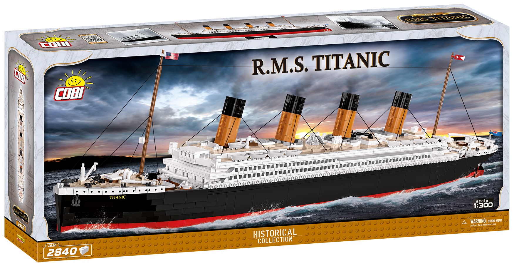 R.M.S. Titanic ca. 1:300 2840 Teile
