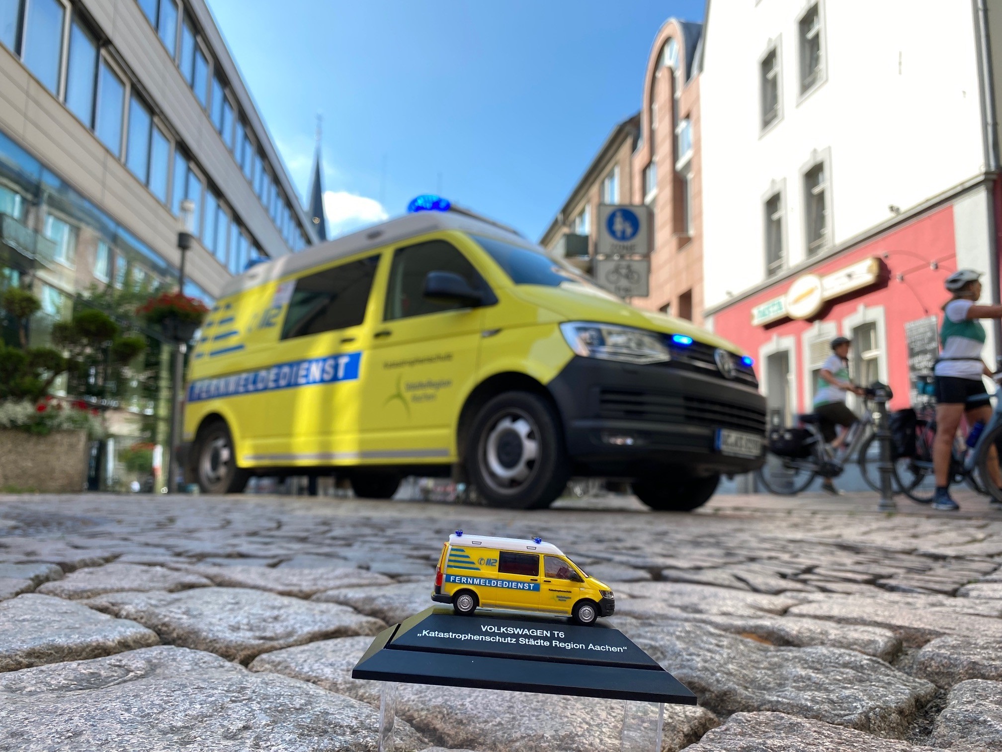 VW T6 Städteregion Aachen Katastrophenschutz Fernmeldedienst
