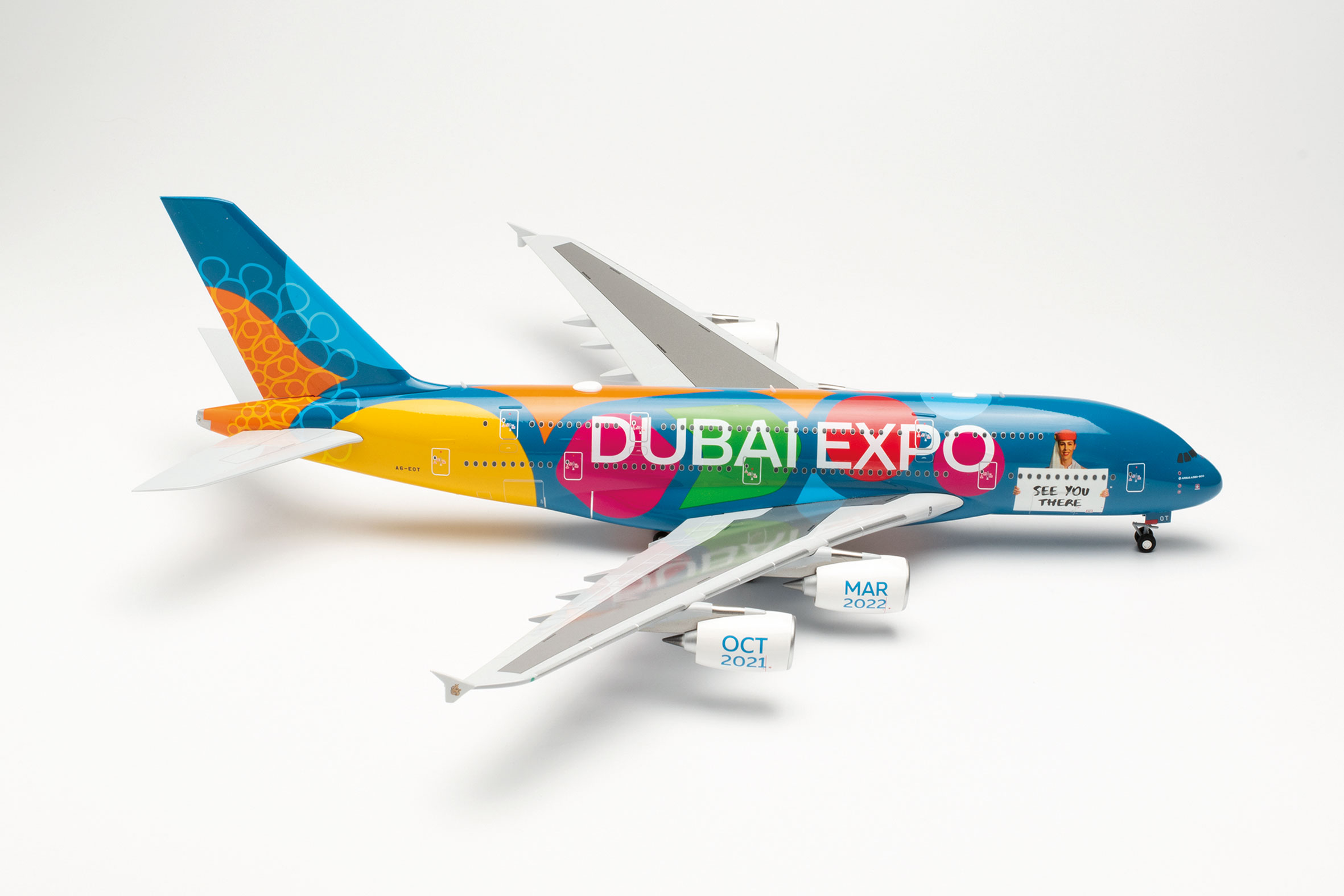 A380 Emirates Expo 2020 Dubai 
