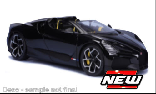 Bugatti W16 Mistral schwarz schwarz