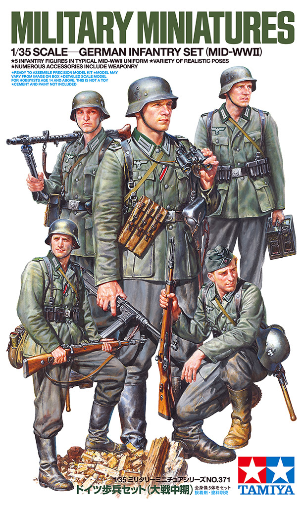 1:35 WWII Deutsche Infanterie 1941/42
