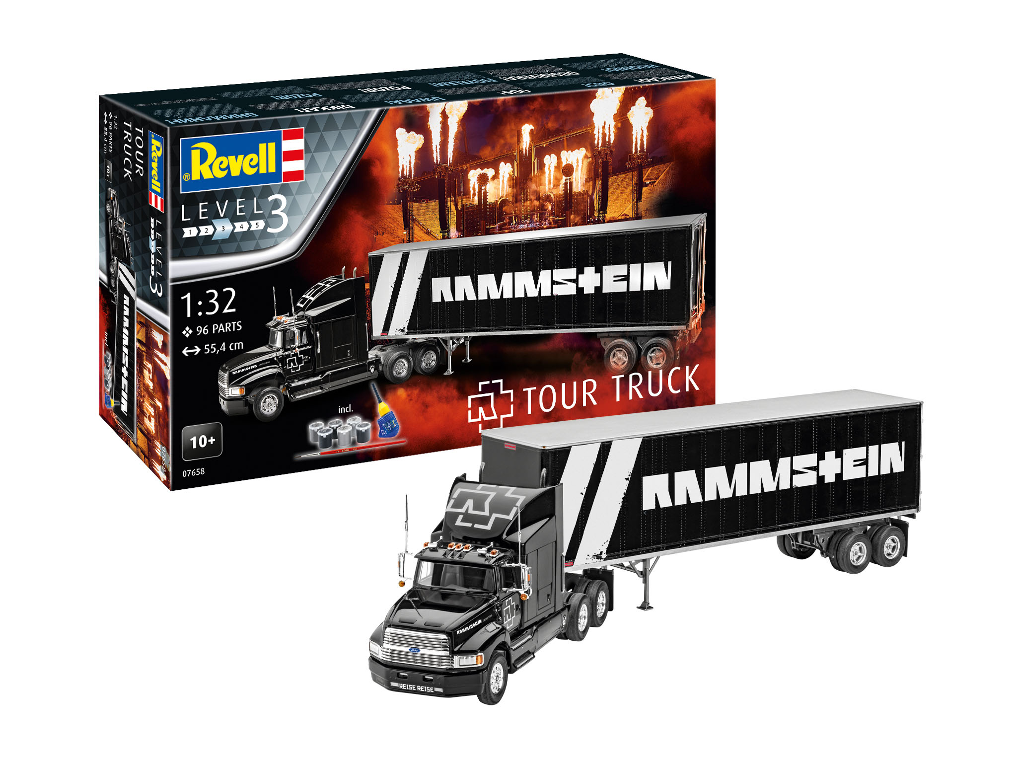 1:32 Geschenkset "Rammstein" Tour Truck