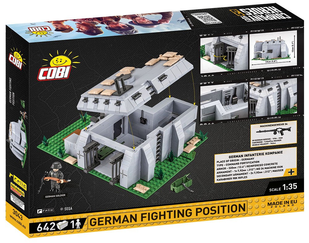 WWII German Fighting Position Company of Heroes