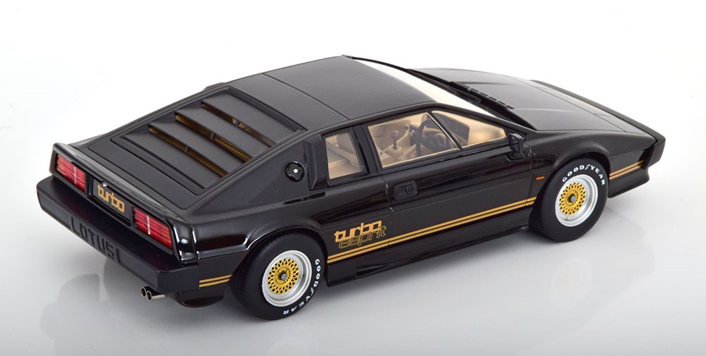 Lotus Esprit Turbo 1981 black 1:18