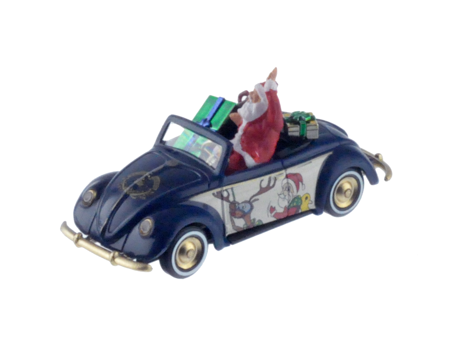 VW Käfer Weihnachten VW Hebmüller Cabrio Weihnachtsmodell mit Nikolaus und Weihnachtspäckchen limitiert 250 Stück
