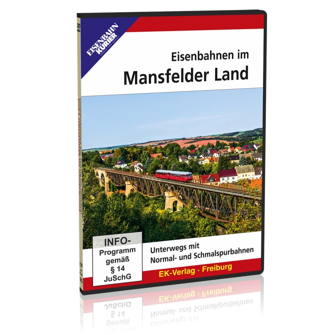 DVD Eisenbahnen im Mansfelder - Unterwegs mit Normal- und Schmalspurbahnen