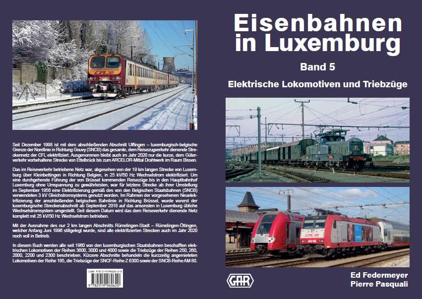 B Eisenbahnen in Luxemburg B5 Elektrische Lokomotiven und Triebzüge