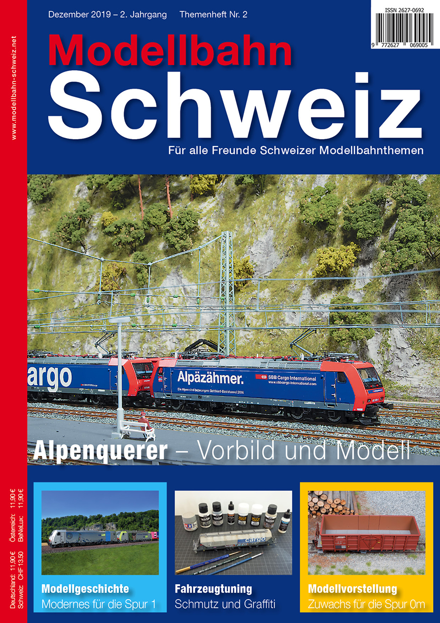 Modellbahn Schweiz Themen 2 Themenheft T 2 - Dezember 2019: Alpenquerer - Vorbild und Modell