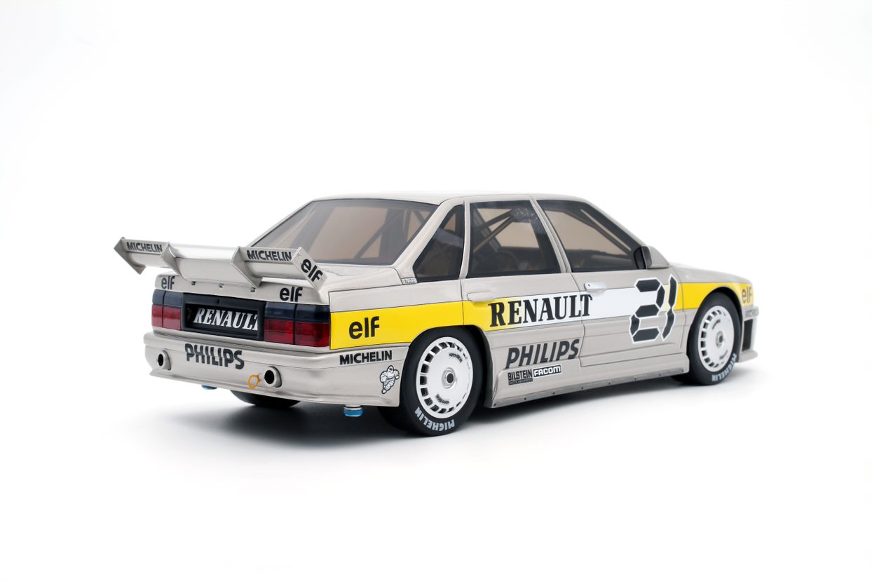 Renault 21 Super Production silber 1988 1:18