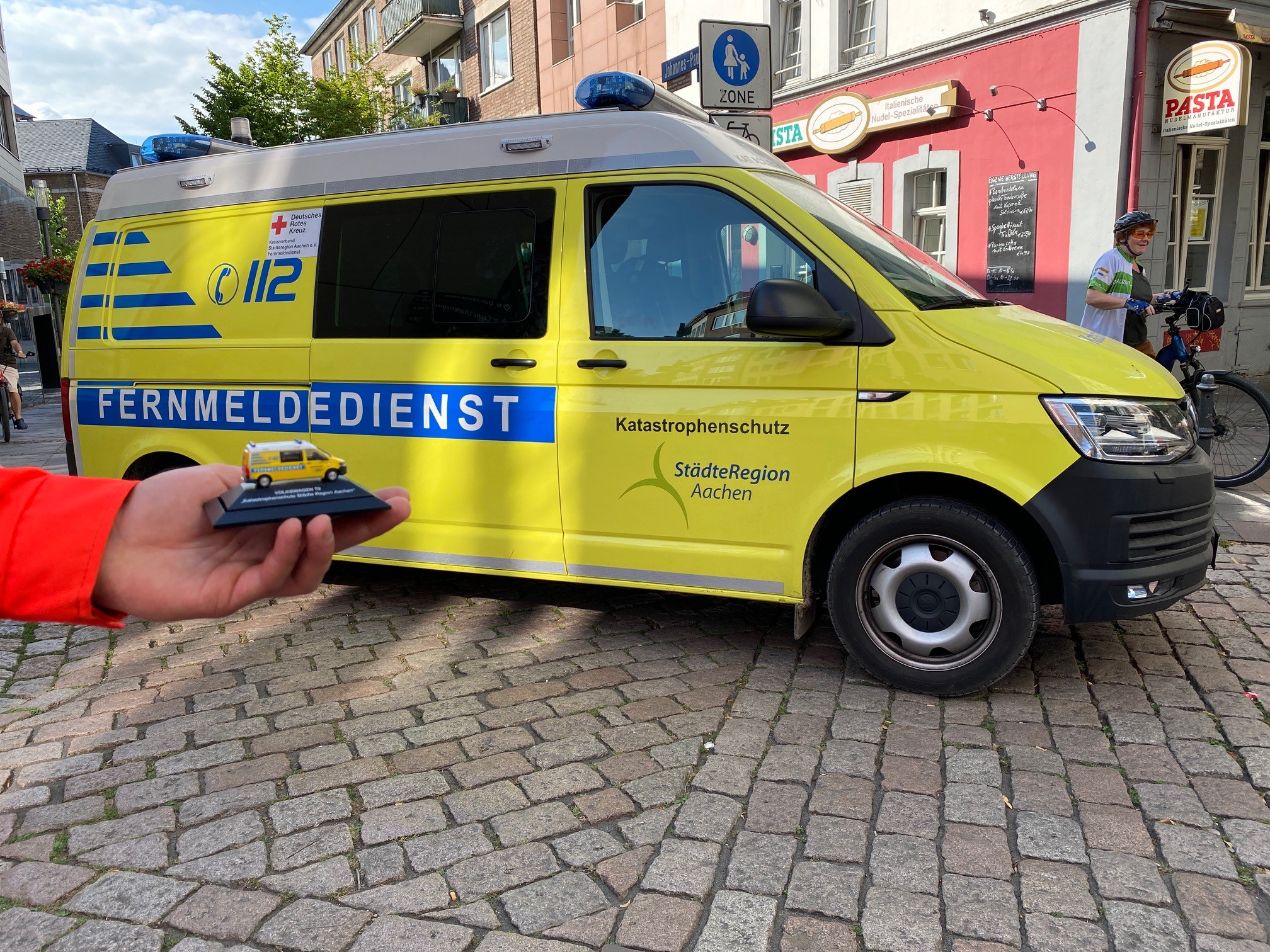 VW T6 Städteregion Aachen Katastrophenschutz Fernmeldedienst