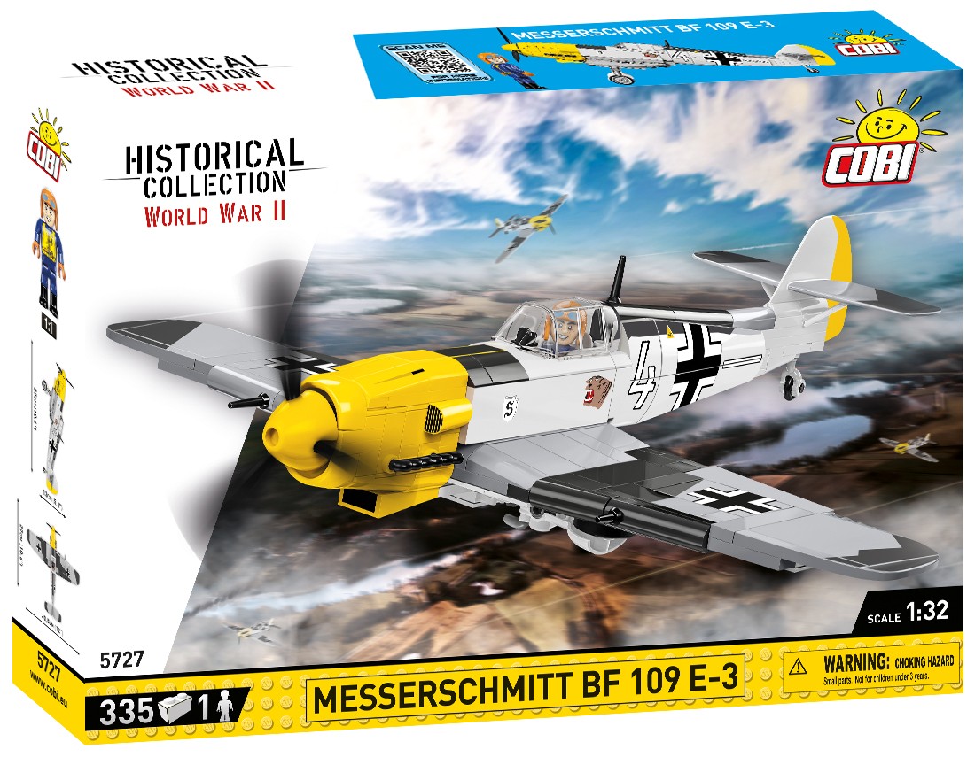 WWII Messerschmitt Me109 E-2 333 Teile