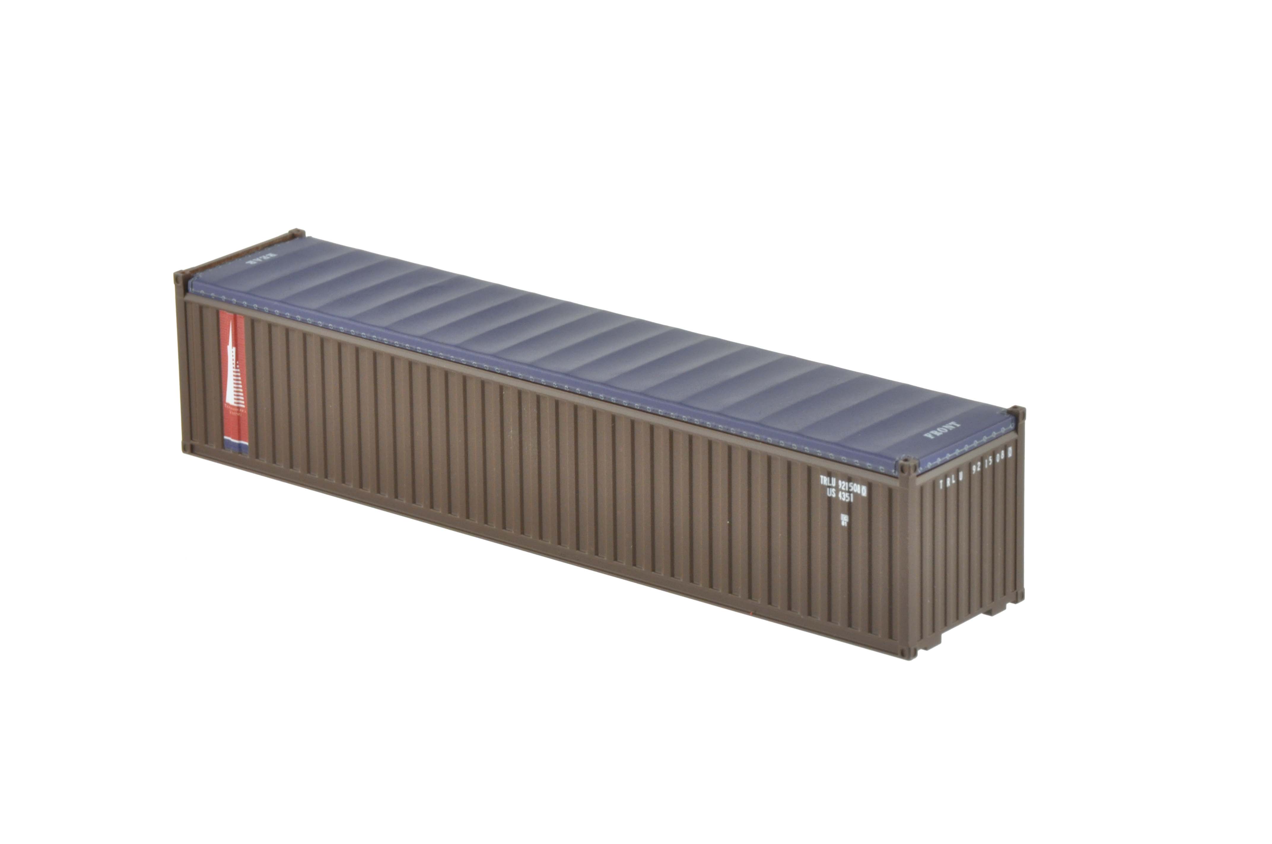 1:87 40´OT Container TAL Logo alt, Ct40´ Open-Top (42U1) mit Planendach, Behälternummer: TRLU 921508