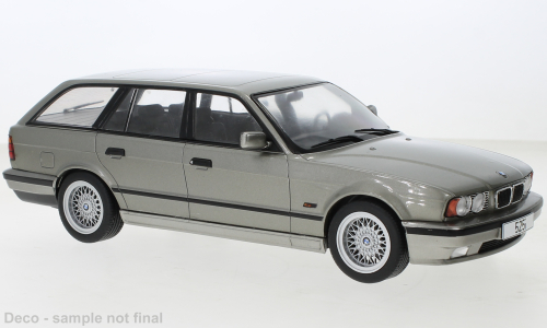 BMW 5er(E34)Touring`1991grau grau metallic 1:18