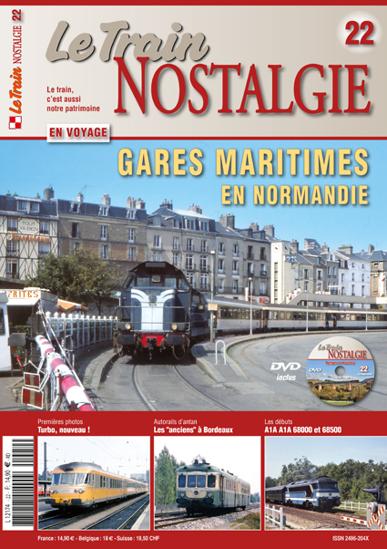 Z Le Train NOSTALGIE 22 Gares Maritimes en Normandie