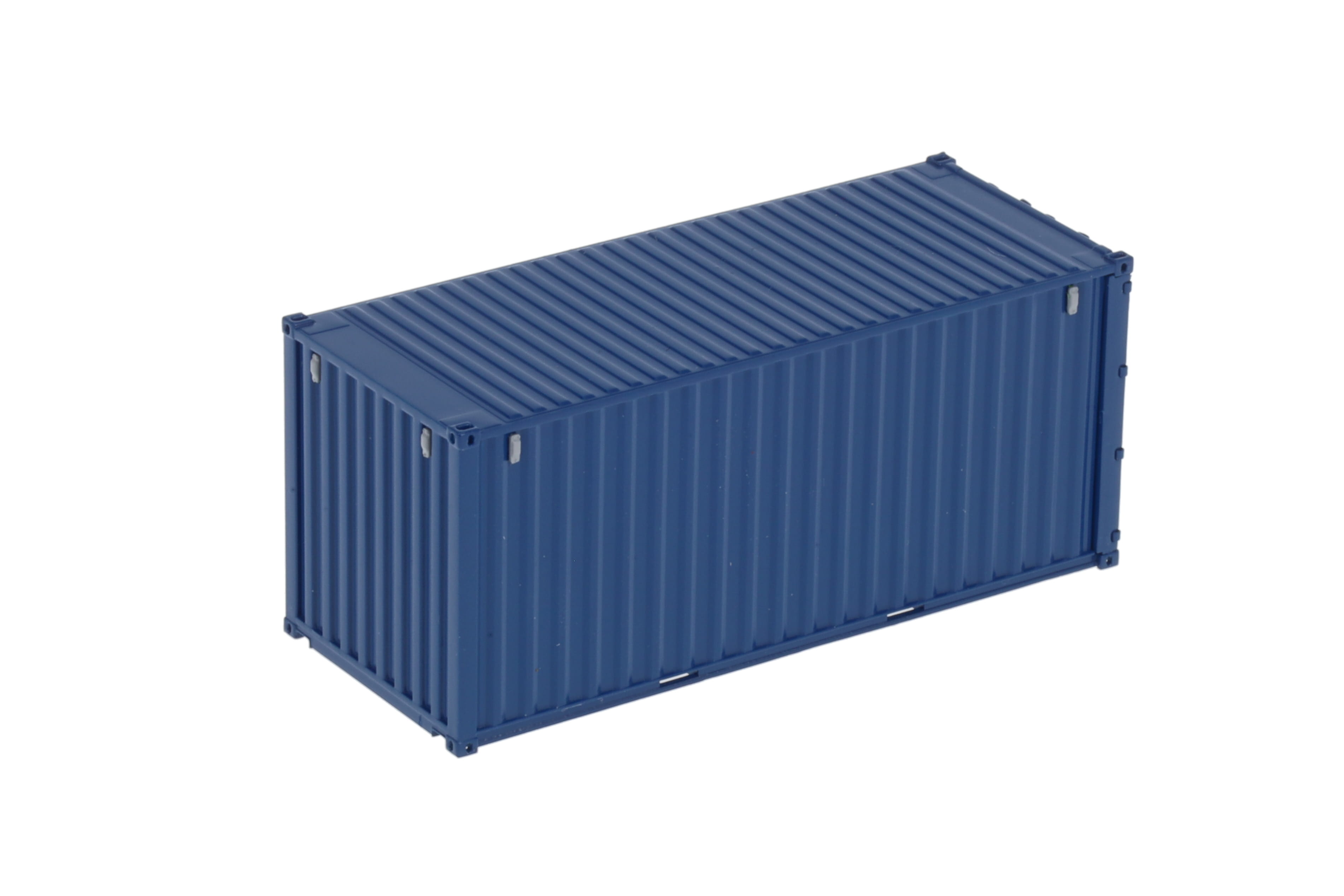 1:87 20´DV Container blau RAL 5010, unbedruckt