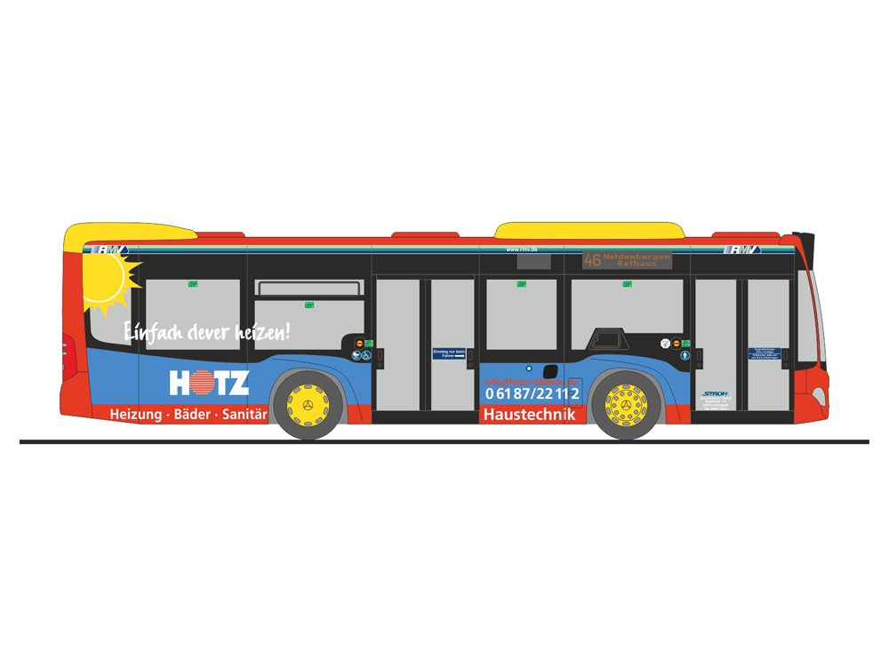 MB Citaro K´12 Stroh Bus-Verkehr Altenstadt