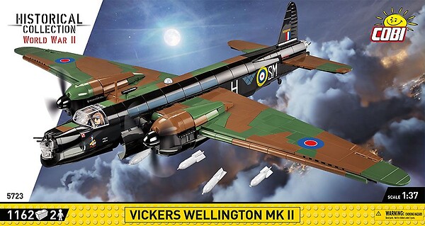 WWII Vickers Wellington Mk.II 1162 Teile