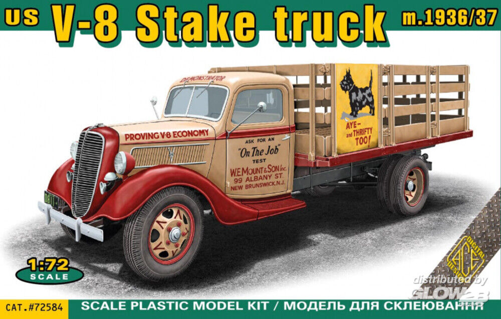 ACE 1:72 V-8 Stake Truck 1936/37