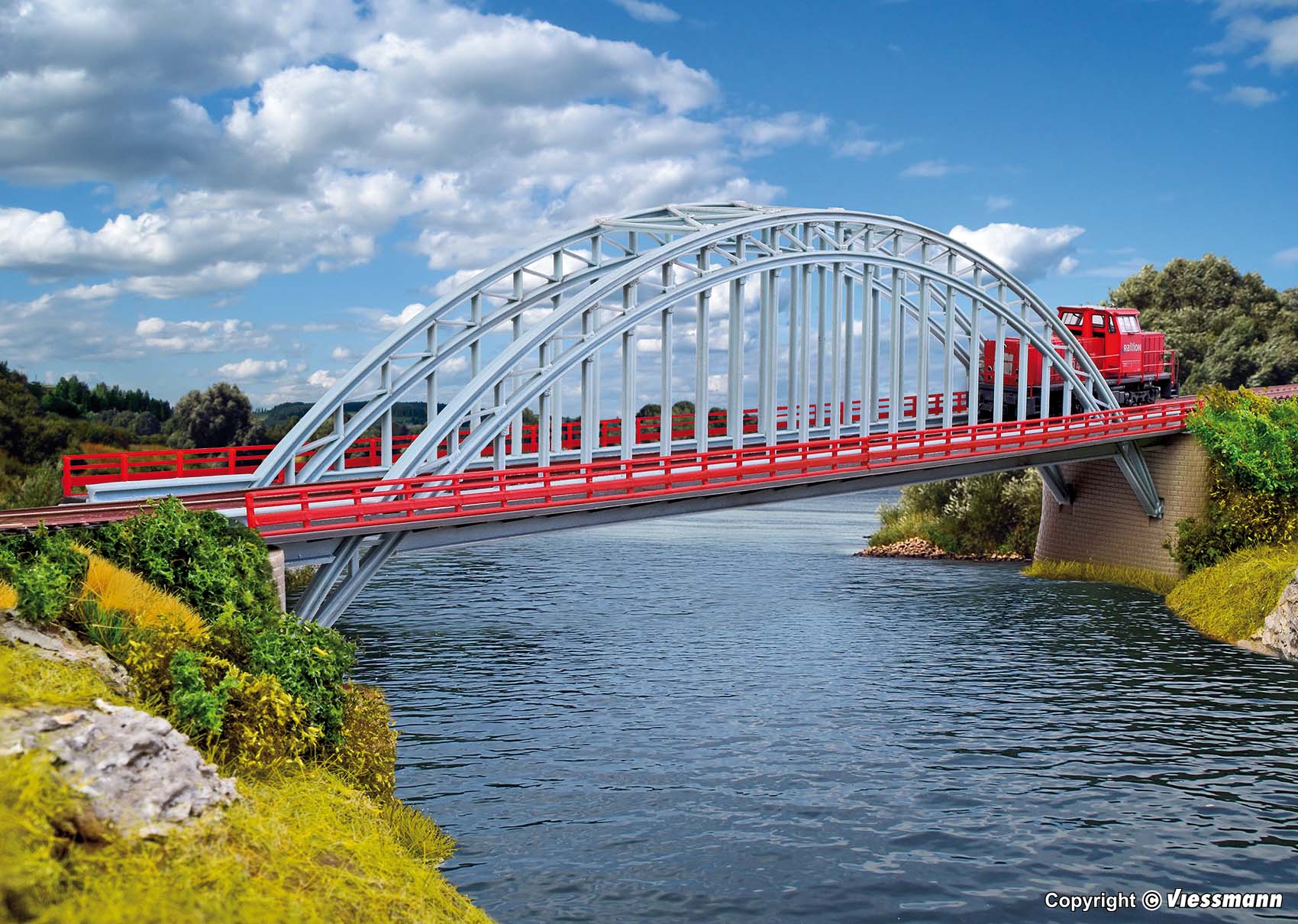 Weser-Brücke, ein-/zweigleisig, N/Z
