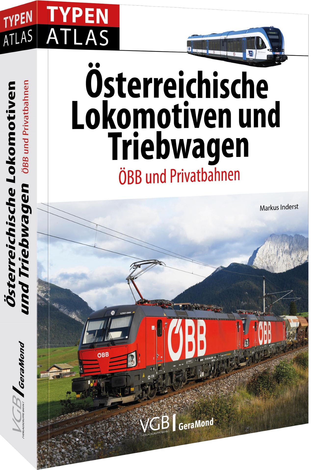 Buch Typenatlas Österreich Lokomotiven und Triebwagen