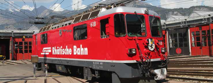 RhB E-Lok Ge4/4 II Ep.VI Nr. 618 Bergün