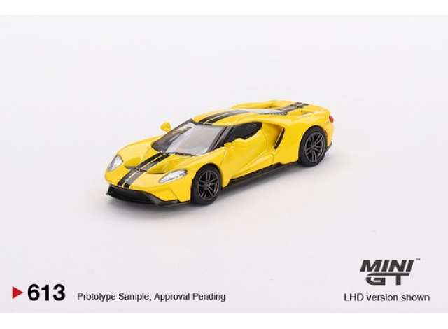 Ford GT triple yellow 1:64