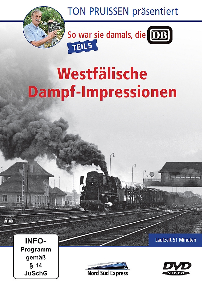 DVD Ton Pruissen - so war sie damals, die DB - Teil 5: Westfälische Dampf-Impressionen